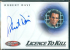 James Bond 40th Anniversary Expansion ( A 27 )  Robert Davi Autograph Card