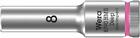 Wera 8790 HMB 3/8" Square Drive Deep Long Hex Sockets, Choose From 8mm To 22mm
