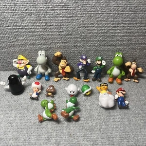 Assorted Nintendo Super Mario Wario Donkey Kong Yoshi Jakks 16 Vinyl Figure Lot - Picture 1 of 12