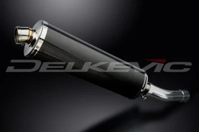 Silenciador deslizable de carbono Delkevic 18" - escape Suzuki GSF1250 Bandit 07-09, 2016 Foto 1 de 3