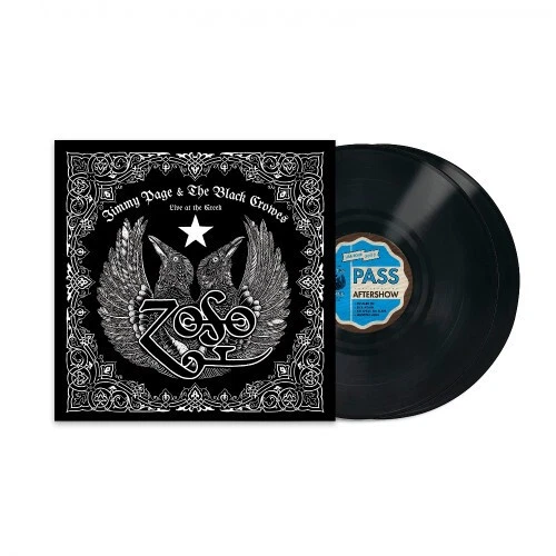 Jimmy Page & The Black Crowes Live At The Greek Doppio Vinile Lp Nuovo Sigillato - Immagine 1 di 1