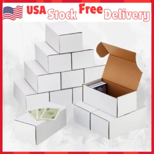 Cardboard Storage Box ForTrading Card  Baseball Collectible Cases 10Pc 400 Count - Picture 1 of 12