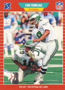 PRO-SET Luis Zendejas ONLY-RC COWBOYS EAGLES ASU SUN-DEVILS - Picture 1 of 1