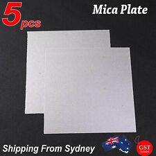 5x Microwave Oven Mica  Wave Guide Plate Sheet Thick Replace Part 130 x 130mm AU