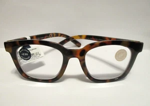 Peepers by PeeperSpecs Women's To The Max Square Reading Glasses Tortoise +2.50 - Picture 1 of 6