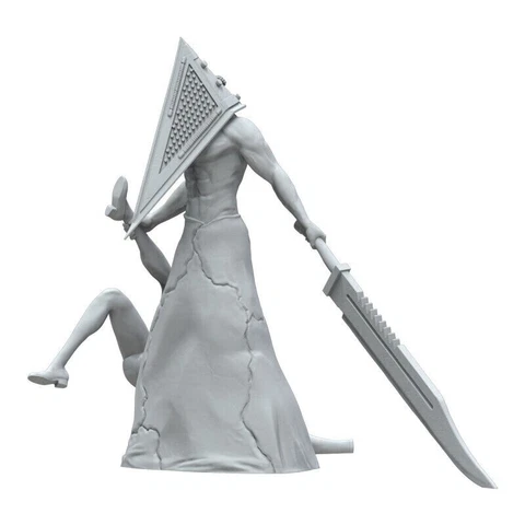 Silent Hill Pyramid Head Figure/ Unpainted/3D Resin Printed/4 inches Cover