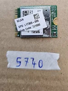 Carte Bluetooth sans fil WiFi pour ordinateur portable HP L17365-005 - Pièce détachée... - Photo 1/1