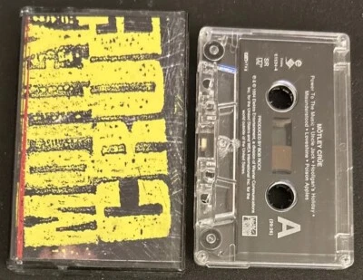 Mötley Crüe Self Titled 61534–4 Cassette Tape Power To The Music (Elektra 1994) - Image 1 of 4