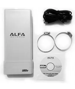 ALFA Adattatore di rete esterno lungo raggio USB UBDo-nt Ralink RT3070 - Foto 1 di 3