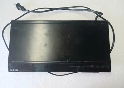 Leitor de Blu-ray Toshiba BDK33KU HDMI DVD preto sem controle remoto - Imagem 1 de 4