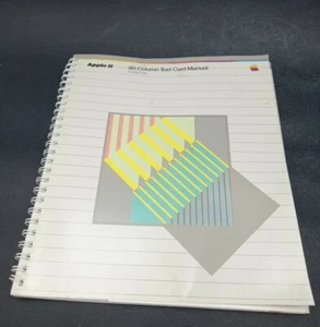 Apple IIe 80-Column Text Card Manual ~ For Apple IIe Only - Picture 1 of 12