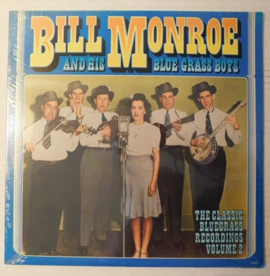 SEALED 1980 LP Bill Monroe and His Blue Grass Boys Volume 2 CCS-105 CBS Records - Image 1 of 2