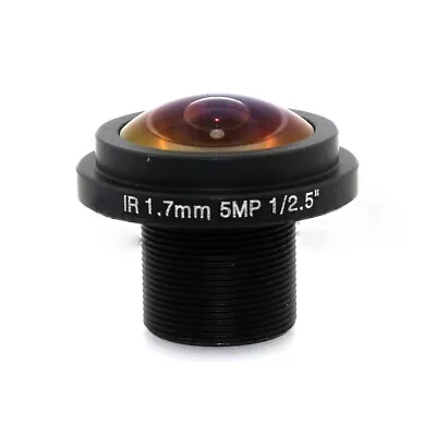 170?? View Angle for Fish Eye Camera with HD 5MP Fisheye 17mm CCTV Lens - Image 1 of 3