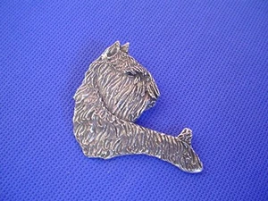 Pin abstracto Bouvier des Flandres #43L joyería para perros peltre de Cindy A. Conter - Imagen 1 de 1