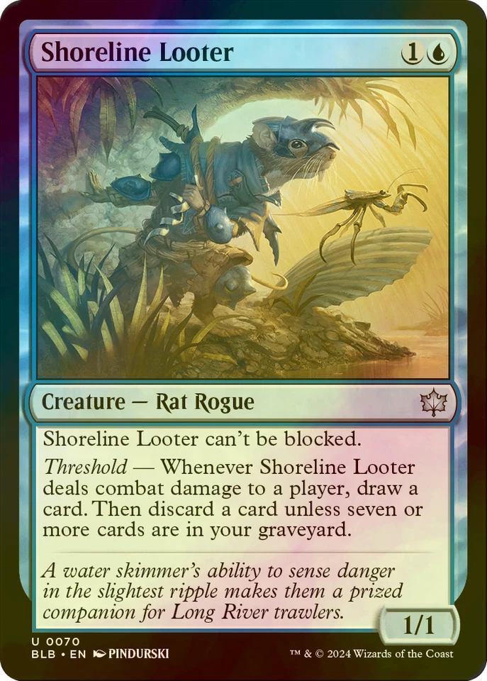 MTG FOIL Shoreline Looter English BLB - Image 1 of 1