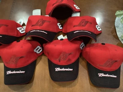 VINTAGE 2002 DALE EARNHARDT JR Budweiser  JR HAT/CAP New With Tag CHASE NASCAR - Image 1 of 4