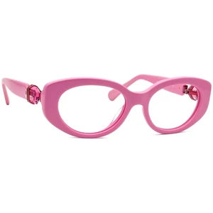 Swarovski Sunglasses Frame Only SK 6002 1005E4 Pink with Crystals Cat Eye 53 mm - Picture 1 of 6