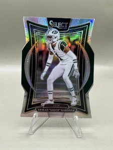 2024 Panini Select Ahmad “Salsa” Gardner #93 Silver Prizm Troquelado New York Jets - Imagen 1 de 2