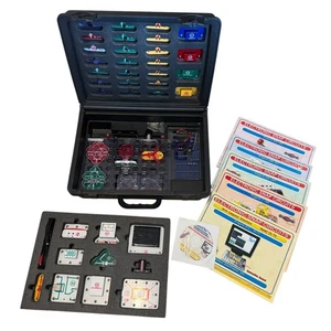 Kit Electrónico Elenco Snap Circuits SC-750R Estuche Snap 7 COMPLETO Manuales de Proyecto - Imagen 1 de 9