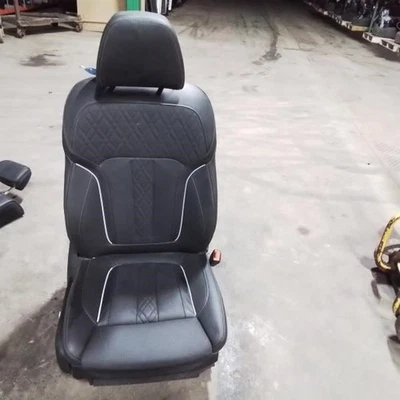 2020 BMW M550I Black Leather Passenger Right Side Front Power Seat Trim PLZFK Foto 1 de 4