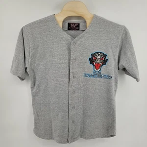 Maglia baseball vintage WWF Attitude epoca Stone Cold Steve Austin uomo grande grigia - Foto 1 di 7