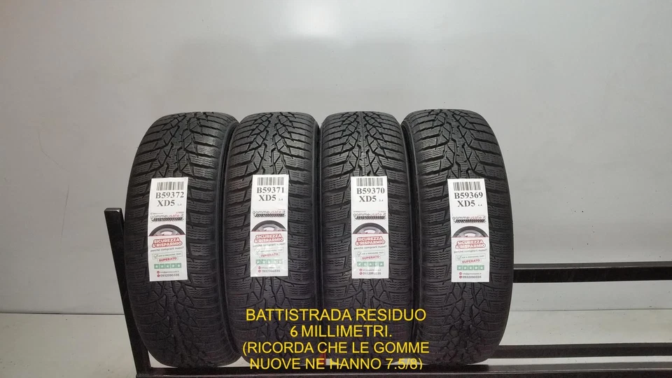 GOMME USATE  TERMICHE 175/65R15 84T NOKIAN WR D4 PNEUMATICI B59372 - Bild 1 von 1
