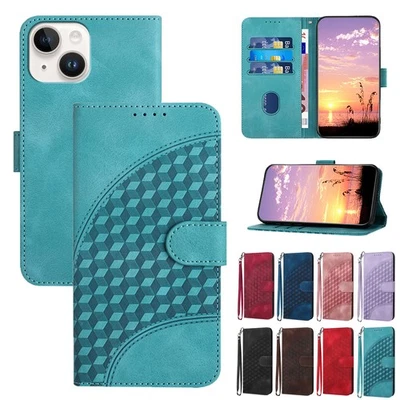 For Honor 70 Lite X50i X40 X9A X6 X6B X6a X7b Wallet Flip Purse Book Phone Cover - Image 1 of 4