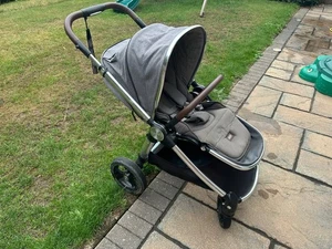 Mamas And Papas Ocarro Travel System Bundle - Grey Twill - Picture 1 of 8