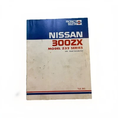 Nissan 300-ZX 1990 OEM Bulletin Shop Service Repair Manual DIY Maintenance Guide - Image 1 of 4