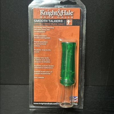 Knight And Hale Smooth Talker Double Reed Duck Call Calls New In Package - Image 1 of 2