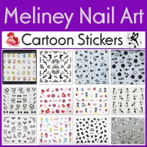 Nail Art Cartoon Stickers Cats Animals Fairy Decal Craft Scrapbooking - Bild 1 von 19