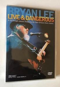 NEW ORLEANS BLUES MASTER BRYAN LEE LIVE & DANGEROUS CONCERT SIGILLATO / SEALED - Foto 1 di 2