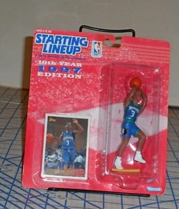 Figura Starting Lineup Stephon Marbury Timber Wolves 10o año 1997 Edición. NBA MOC - Imagen 1 de 3