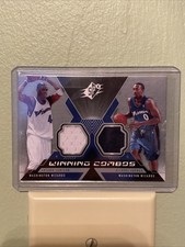 Antawn Jamison & Gilbert Arenas 2005-06 SPx Winning Combos #WC-JA Wizards