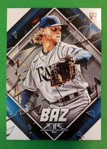2022 Topps Fire RC #134 Shane Baz Rookie Card - Tampa Bay Rays - Bild 1 von 2