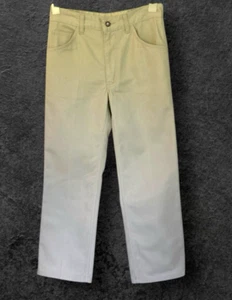 Vtg RM Williams T191 Jeans Men Sz W31  L28 Straight Leg Bone Aussie Made HEMMED - Picture 1 of 14