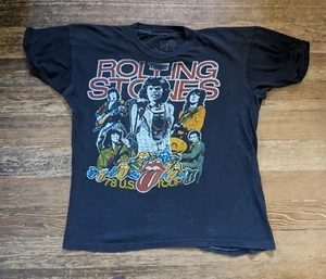 1978 Rolling Stones Vintage Tour Band Rock Shirt 70s 1970s - Picture 1 of 6