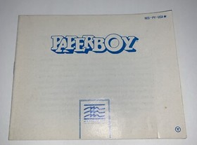 Paperboy. NES Nintendo Original 1988 Instruction Manual Booklet 🆓 📦