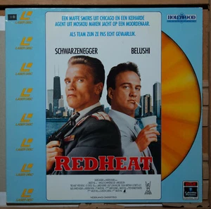 Laser disc Arnold Schwarzenegger - James Belushi - RedHeat - Afbeelding 1 van 2
