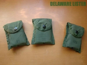 US Army Military 1 St. First Aid Bandages & Pouches Wholesale Lot of 3 - Picture 1 of 4