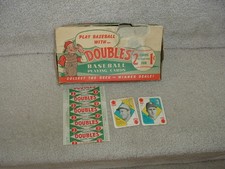 1951 Topps Baseball Cards Empty Display Box 1 Cent  with Wrapper and 2 Cards 