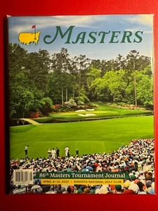 2022 THE 86th MASTERS GOLF JOURNAL / PROGRAM - AUGUSTA NATIONAL APRIL 4TH - 10TH - Picture 1 of 1