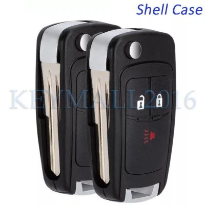 2 Remote Key Shell Case for Chevrolet Spark 2012 2013 2014 2015 2016 A2GM3AFUS03 Foto 1 de 4