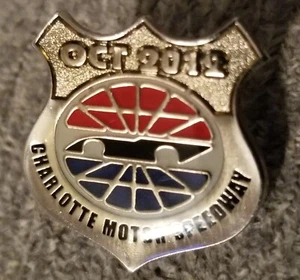 Outstanding NASCAR October 2012 Charlotte Motor Speedway Lapel Pin - Picture 1 of 3