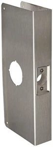 Don-Jo 12-CW-S Stainless Steel Wrap-Around Plate, 5-1/8" x 12" - Picture 1 of 1
