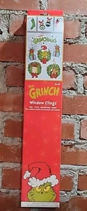 The Grinch Window/Car/Office/Classroom Clings Christmas 1 Sheet New - Picture 1 of 4