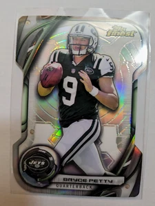 2015 Topps Finest Quarterback Die Cuts BRYCE PETTY QBCBP RC rookie NEW YORK JETS - Picture 1 of 2