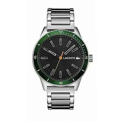 Brand New Lacoste Men's Key West Quartz Stainless Steel Bracelet Watch 2011009 - Image 1 of 2