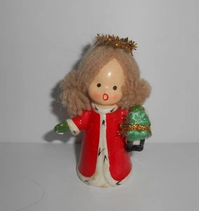 Vintage Napcoware 3-1/2" Christmas Angel Figurine - Picture 1 of 3