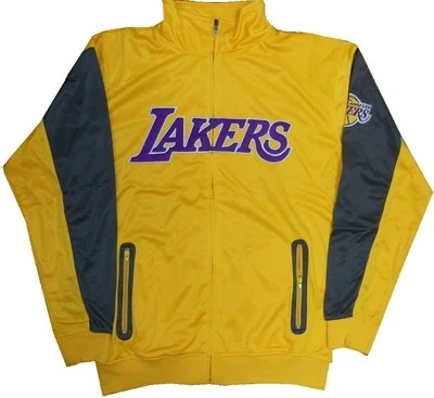 Los Angeles Lakers NBA Resonate Full Zip Track Jacket Mens Big And Tall Sizes - Image 1 of 2